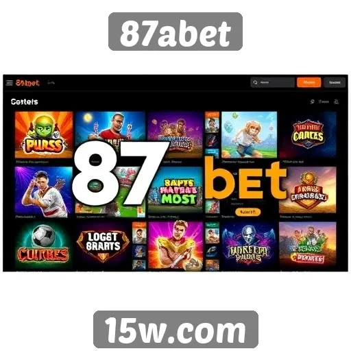 Variedade de jogos oferecidos pelo 87abet